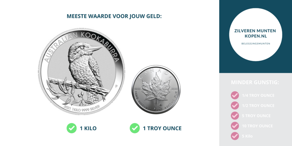 rijk crisis kalligrafie Zilveren munten kopen - Puur zilveren munten Zilverenmuntenkopen.nl